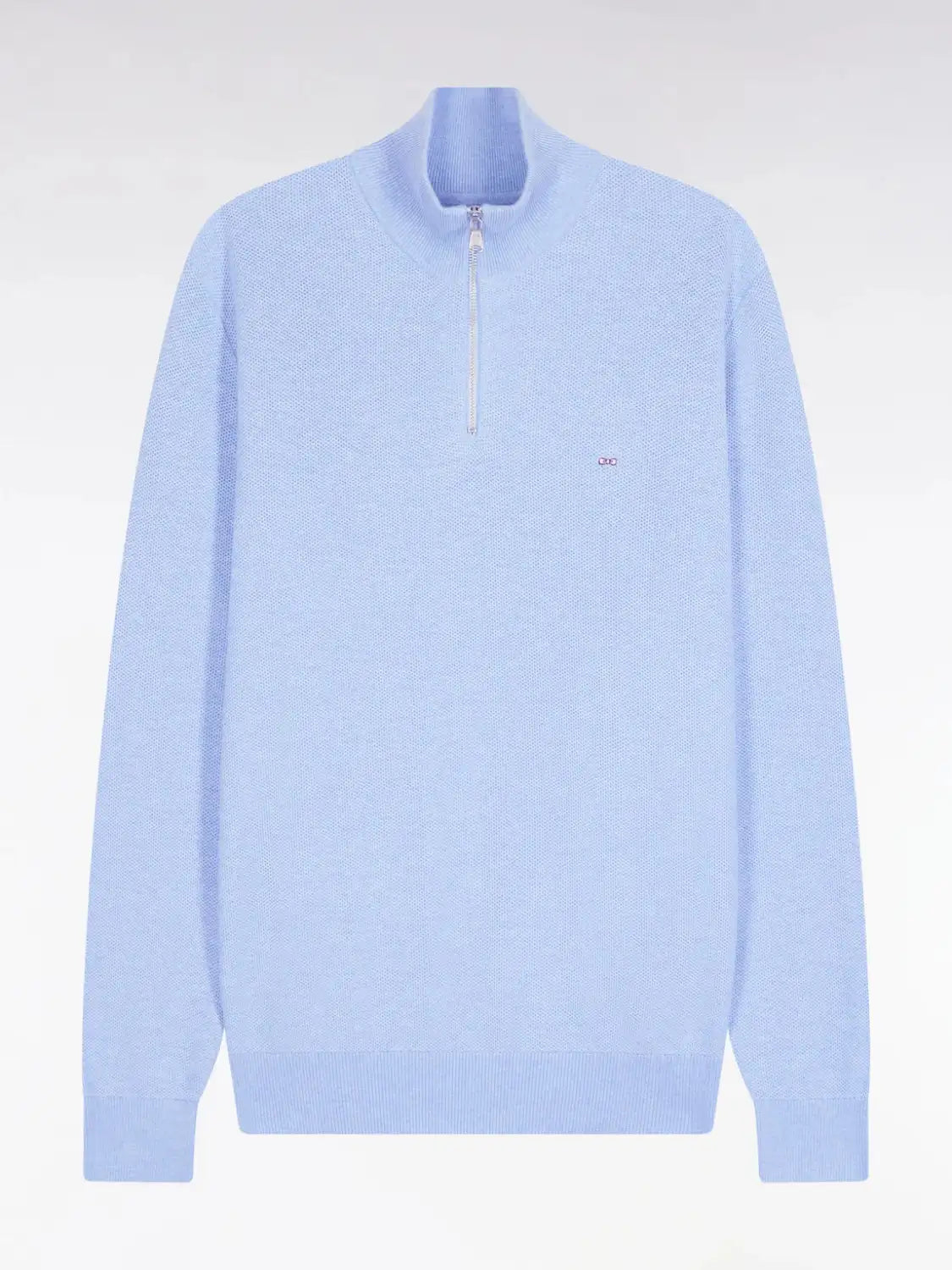 pull-camionneur-eden-park-bleu-homme-a-plat