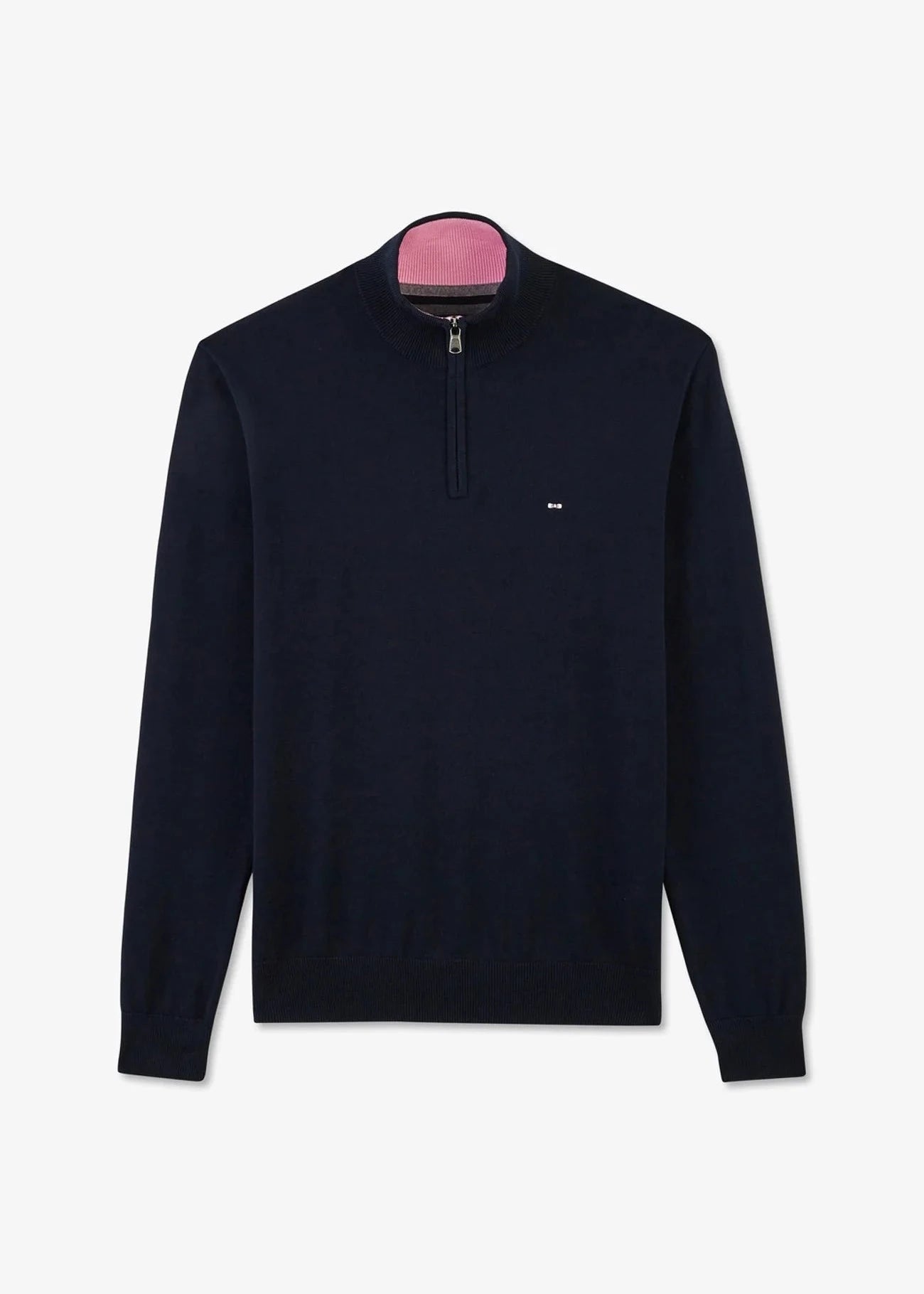 pull-camionneur-eden-park-homme-marine-a-plat