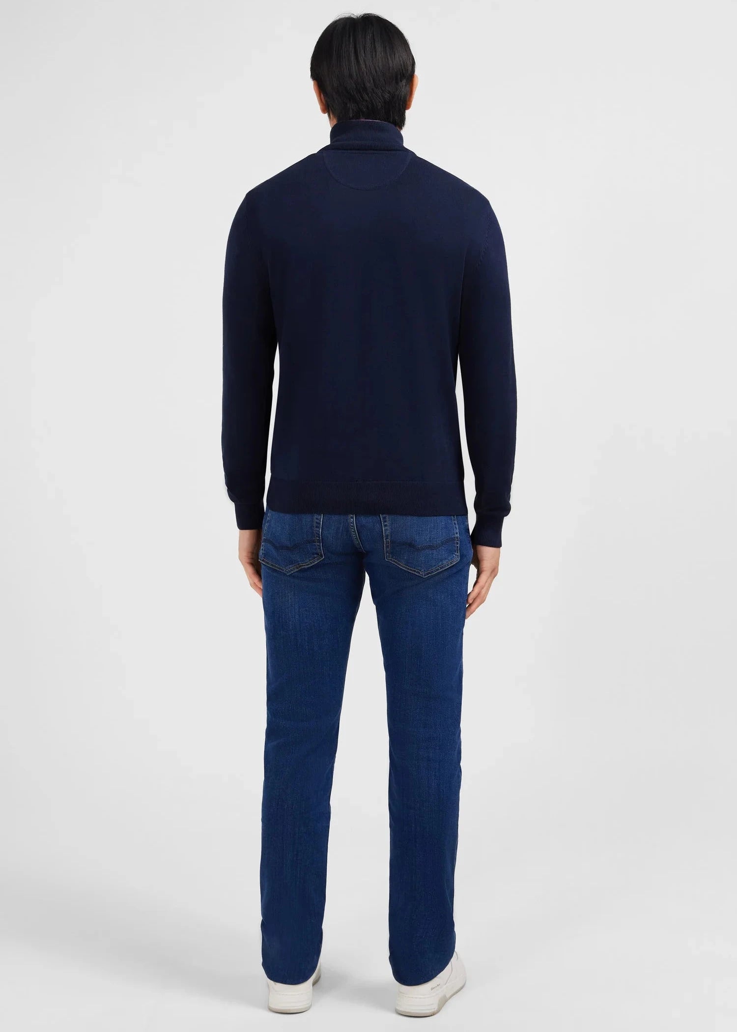 pull-camionneur-eden-park-homme-marine-dos