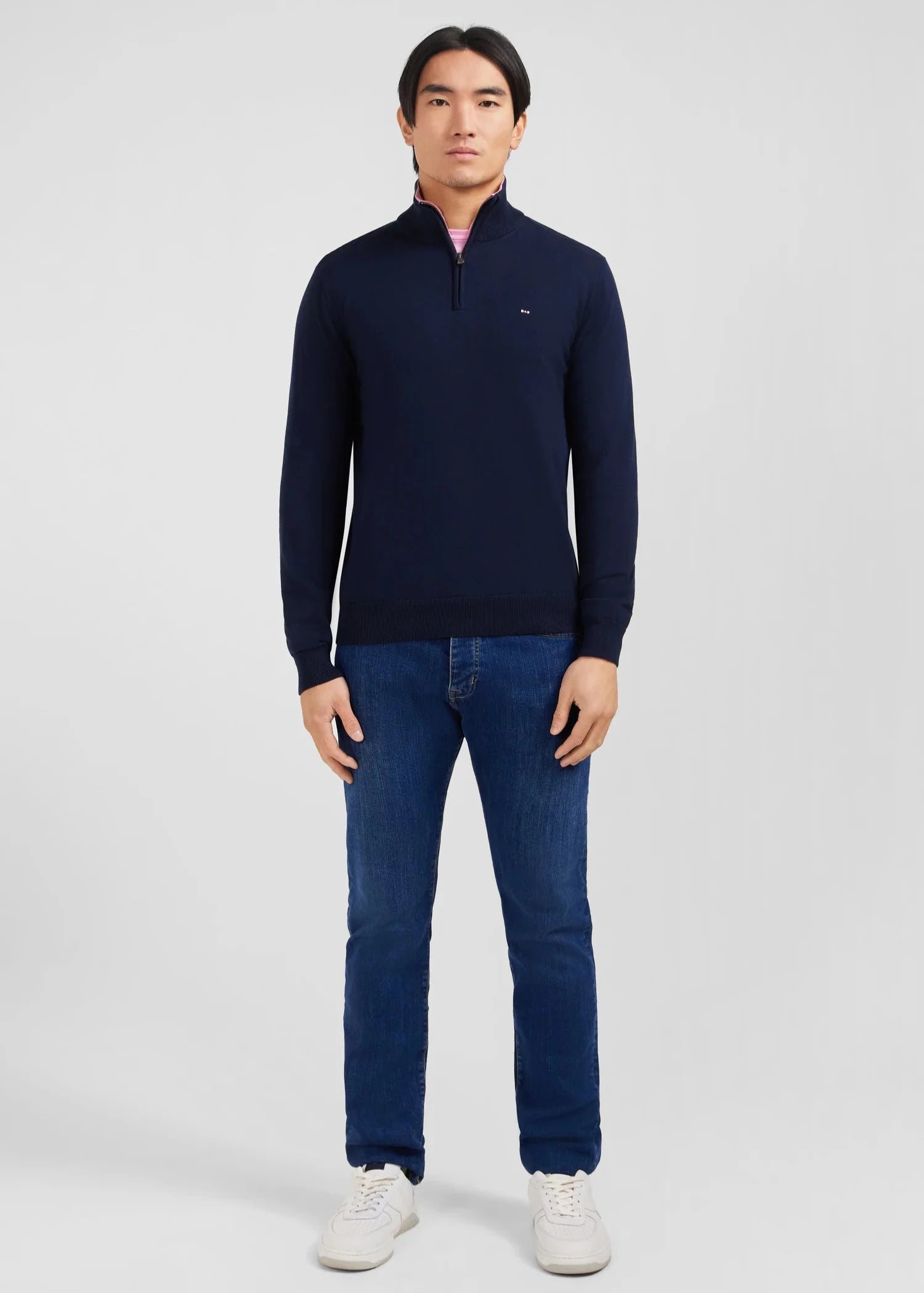 pull-camionneur-eden-park-homme-marine-face