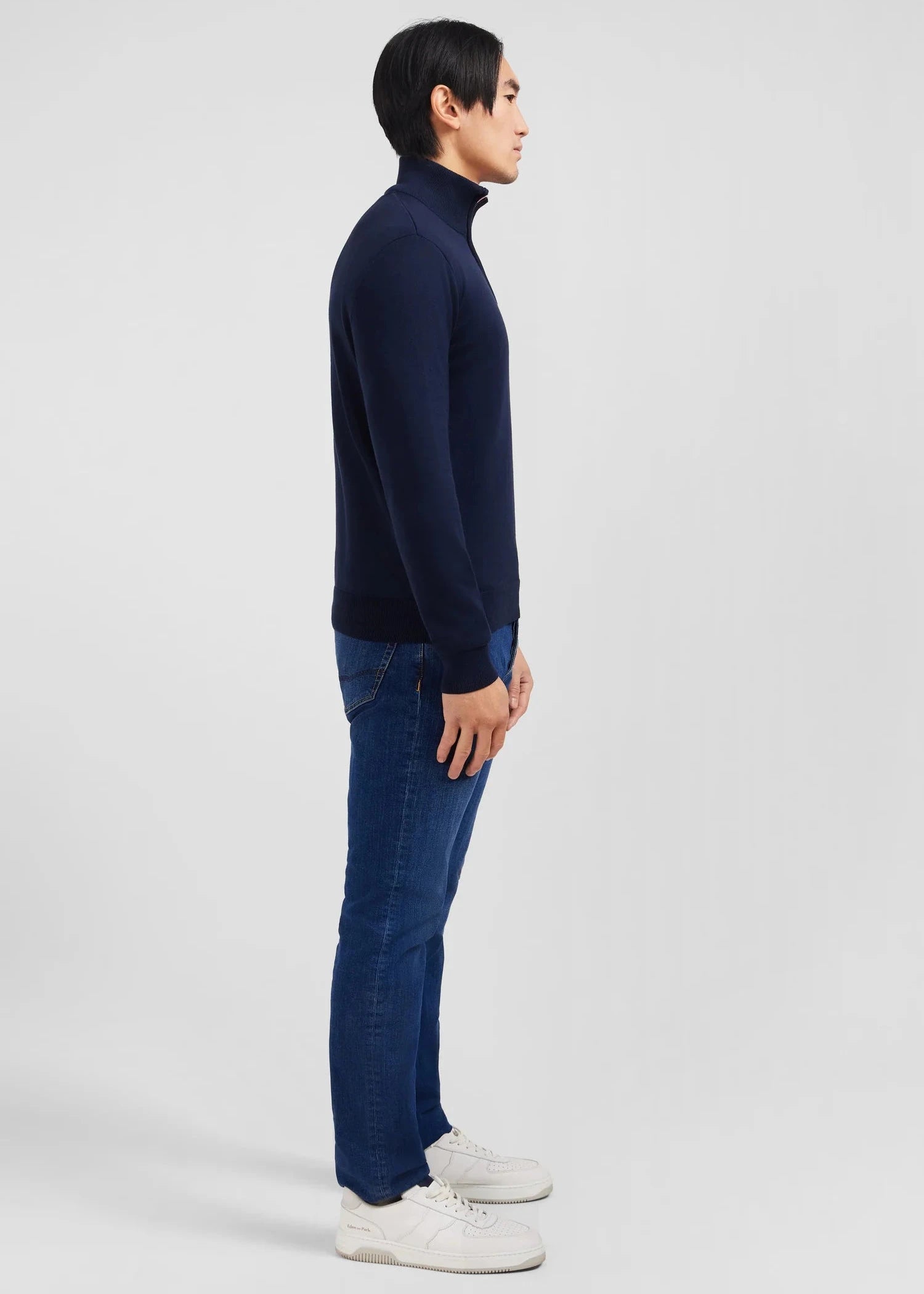 pull-camionneur-eden-park-homme-marine-profil