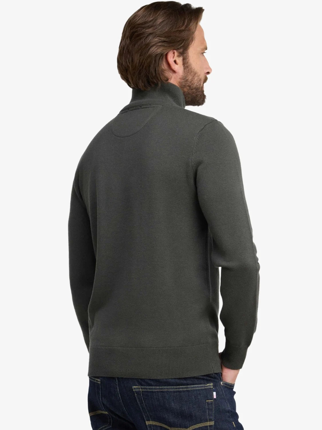 pull-camionneur-eden-park-kaki-H26MAIPU0002KAF9-dos