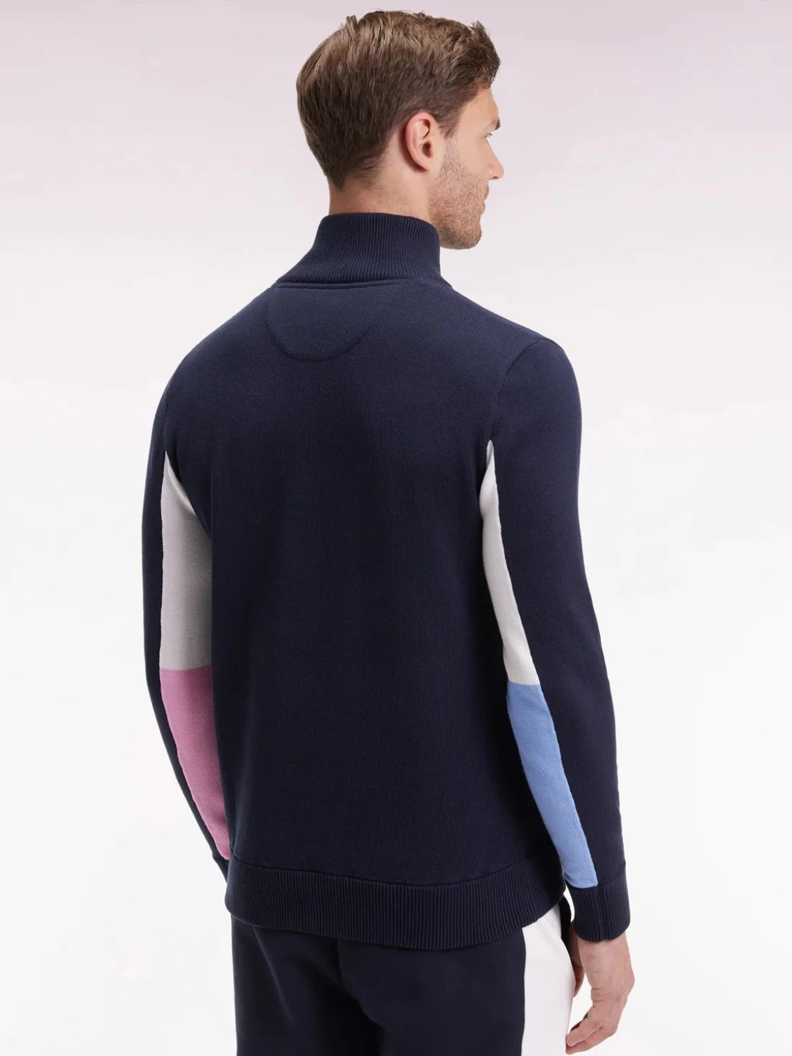 pull-camionneur-eden-park-marine-homme-dos