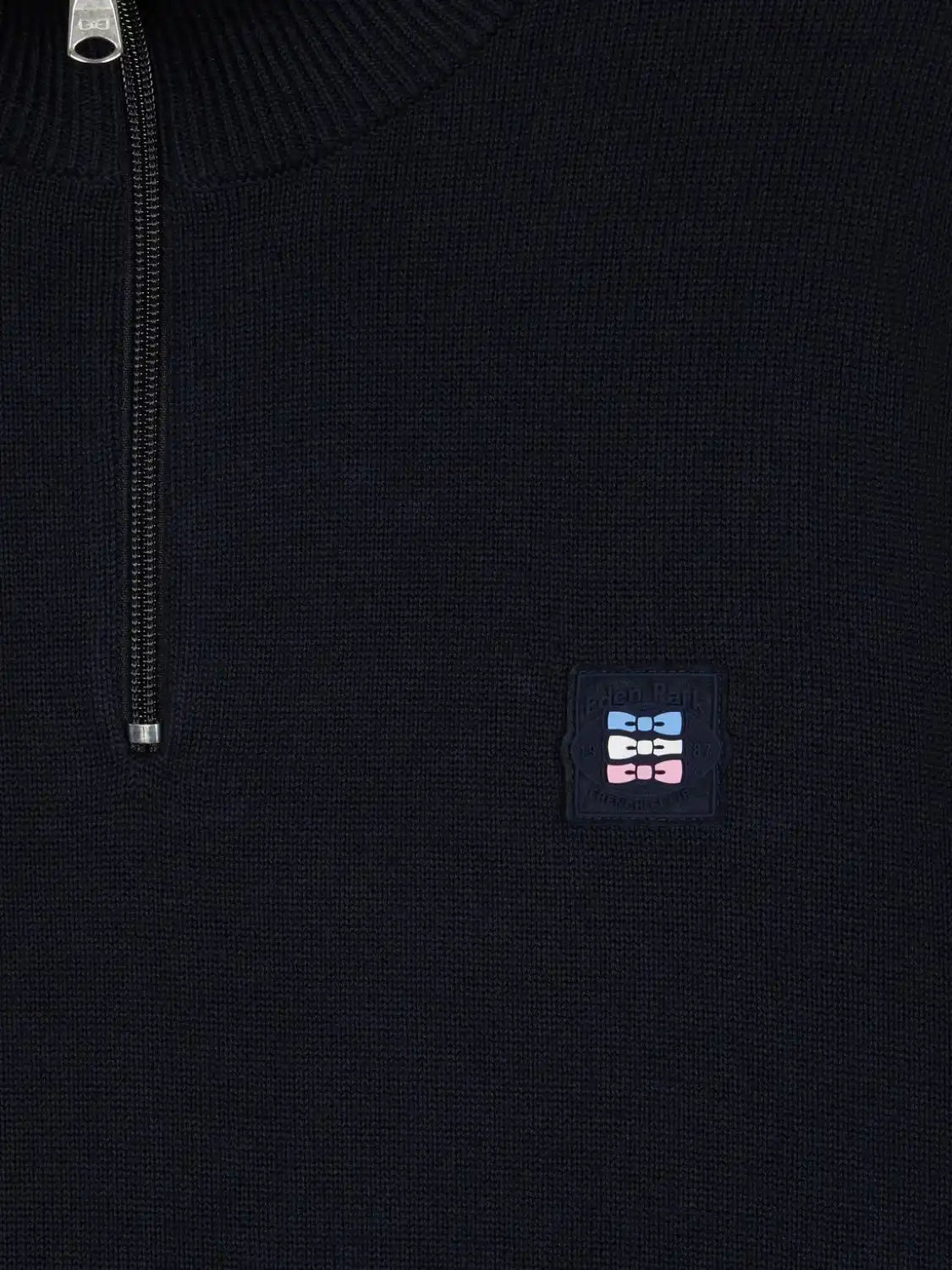 pull-camionneur-eden-park-marine-homme-zoom-logo