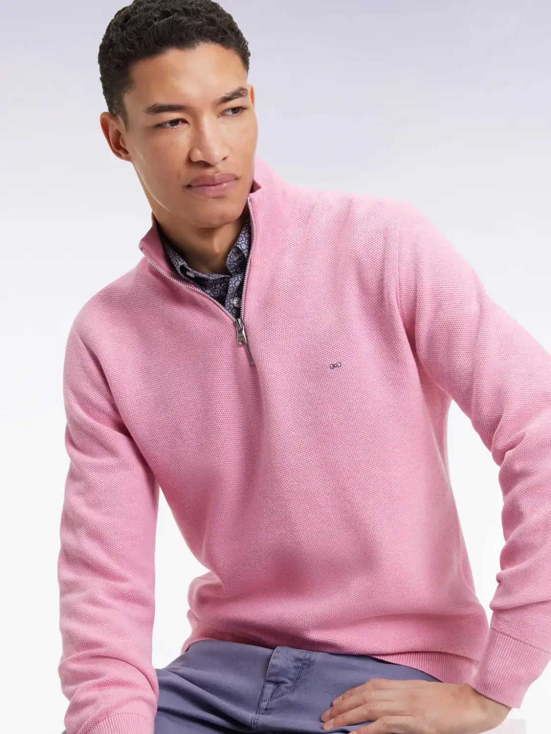 pull-camionneur-eden-park-rose-homme-face-h25maipu0006rom