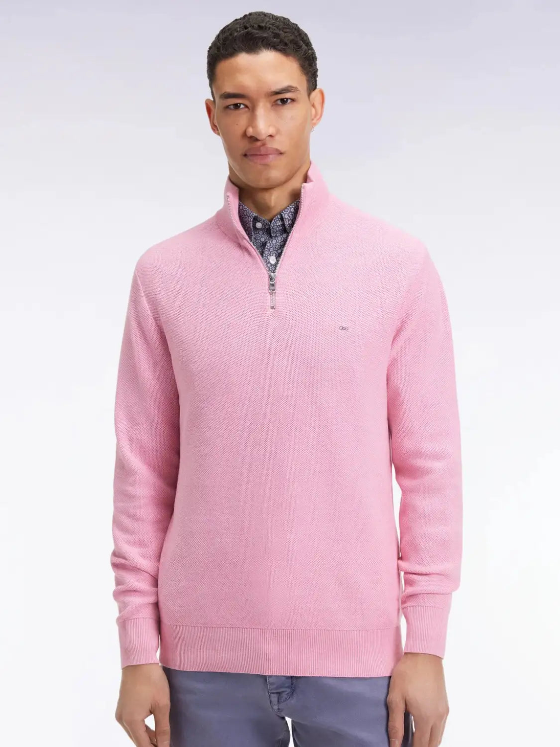 pull-camionneur-eden-park-rose-homme-face-zoom-h25maipu0006rom