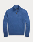 pull-camionneur-laine-ralph-lauren-bleu-homme-a-plat