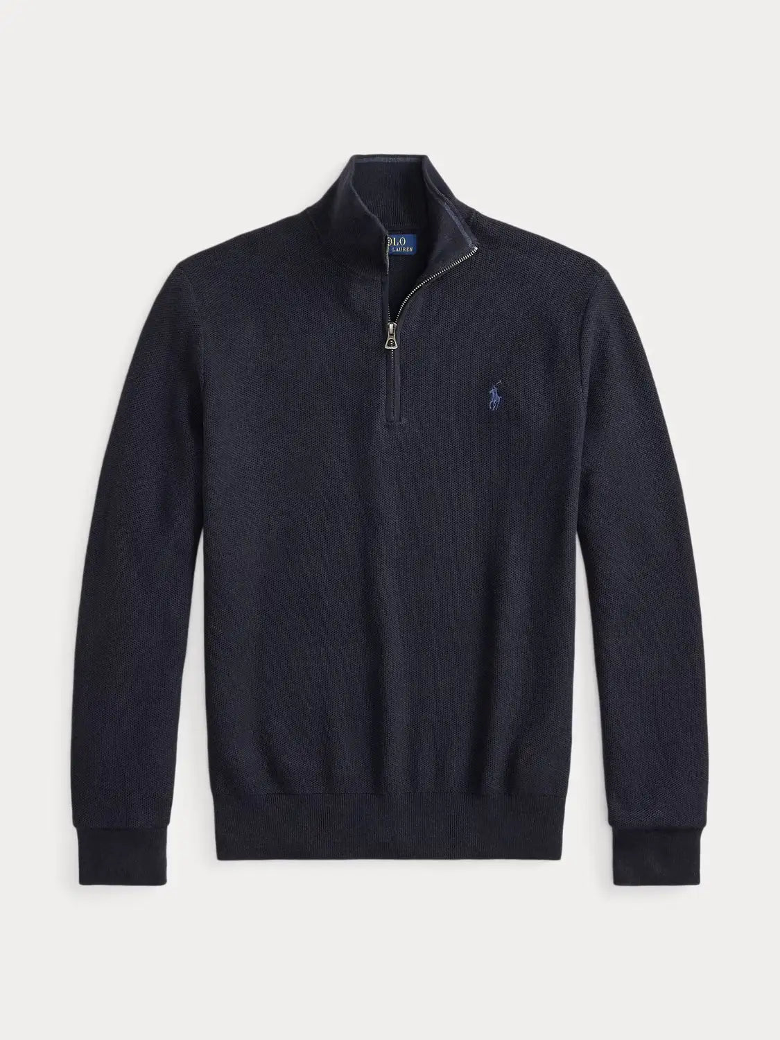 pull-camionneur-ralph-lauren-marine-homme-710B18060004-a-plat