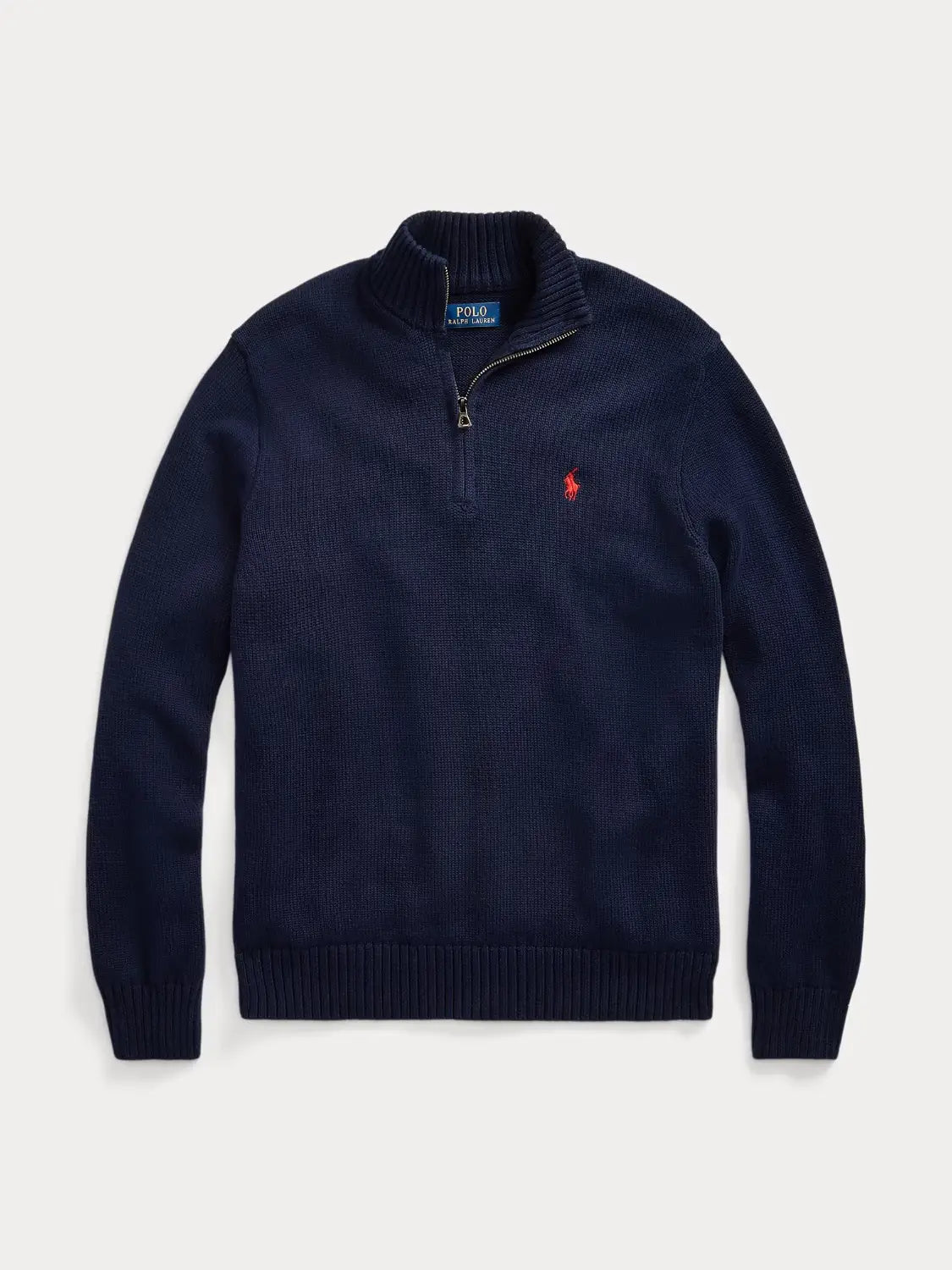 pull-camionneur-ralph-lauren-marine-homme-a-plat