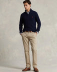 pull-camionneur-ralph-lauren-marine-homme-porte