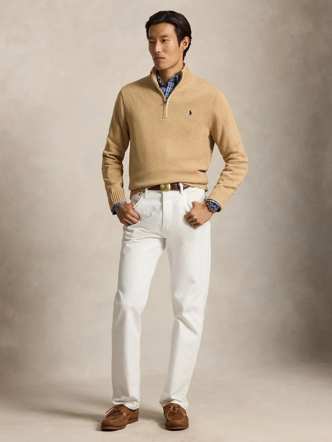 pull-camionneur-ralph-lauren-marron-homme-710859939504-porte