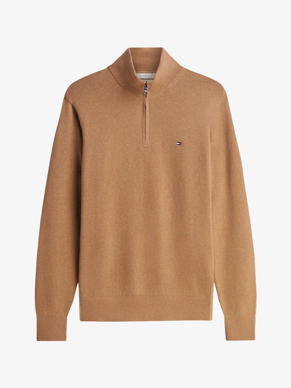 pull-camionneur-tommy-hilfiger-beige-a-plat-MW0MW28049A1L