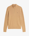 pull-camionneur-tommy-hilfiger-beige-homme-MW0MW36532RBC-a-plat