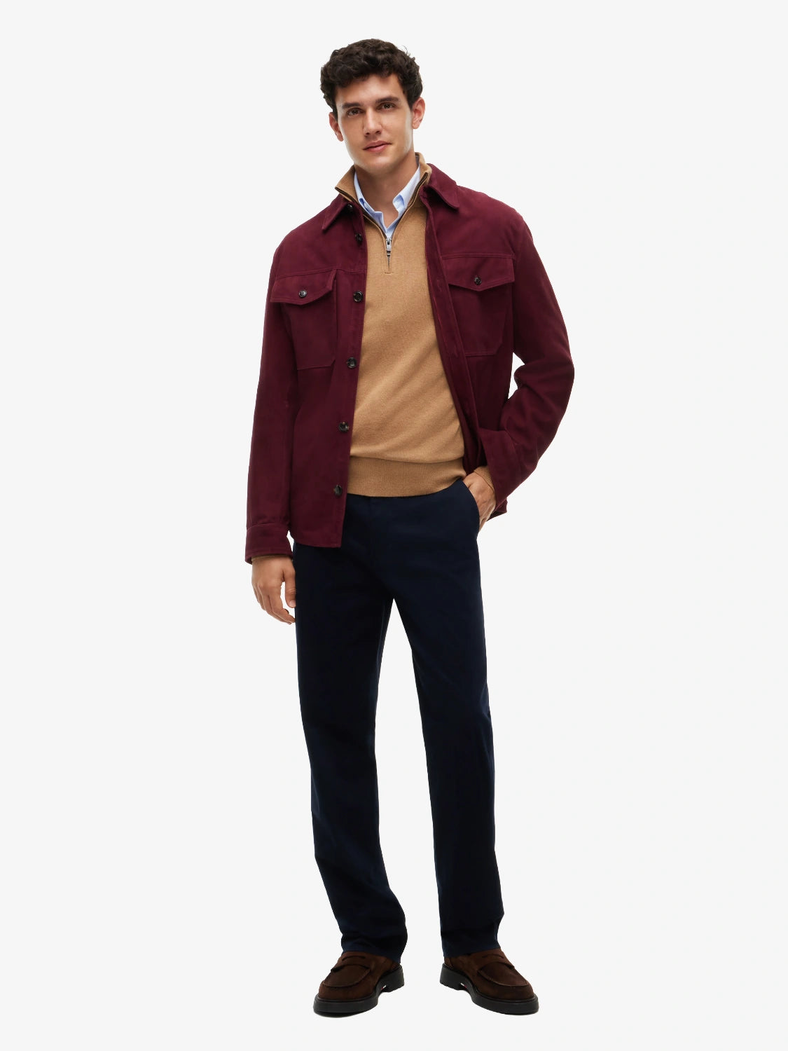 pull-camionneur-tommy-hilfiger-beige-porte-MW0MW28049A1L