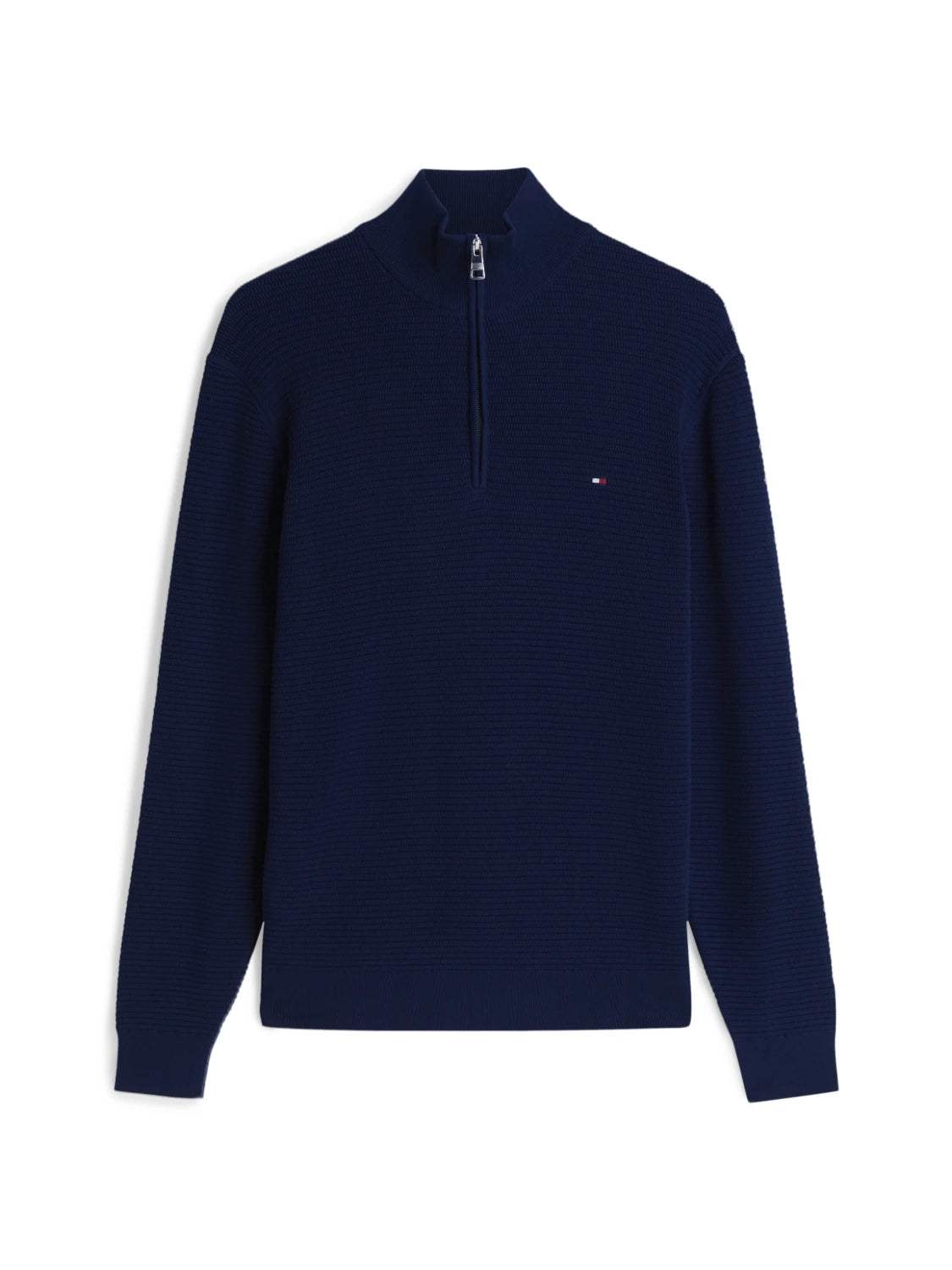 pull-camionneur-tommy-hilfiger-marine-MW0MW42916DCC-a-plat
