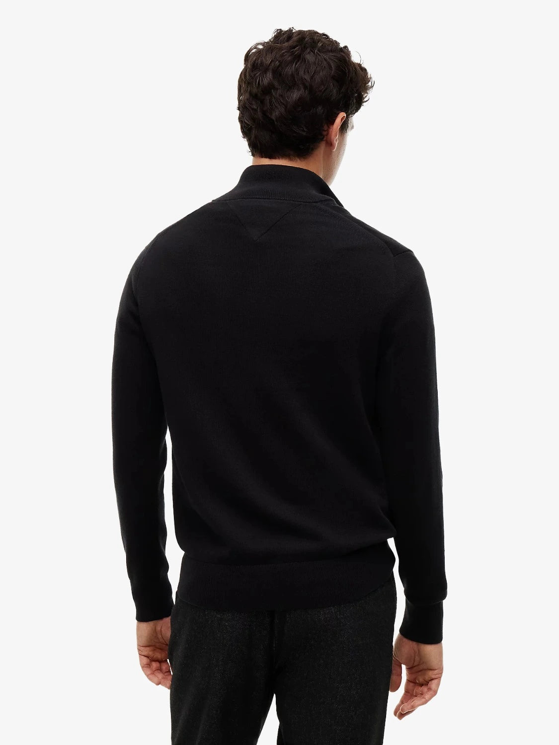 pull-camionneur-tommy-hilfiger-noir-MW0MW28049BDS-dos