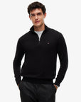 pull-camionneur-tommy-hilfiger-noir-MW0MW28049BDS-face
