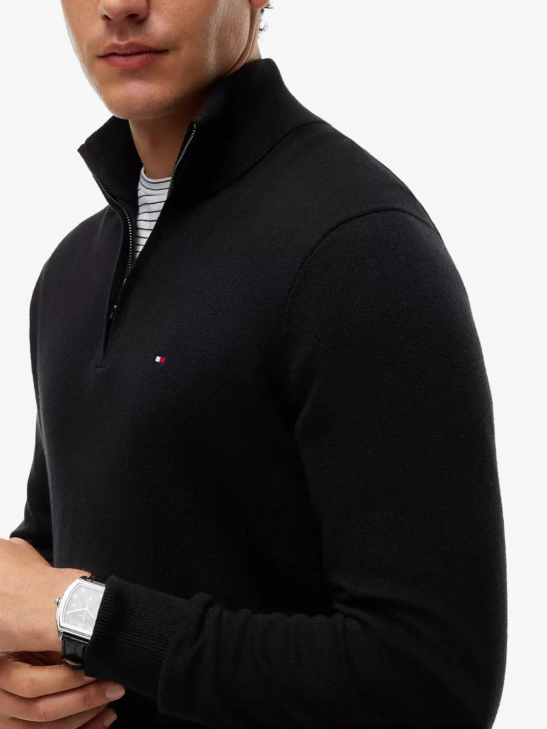 pull-camionneur-tommy-hilfiger-noir-MW0MW28049BDS-zoom
