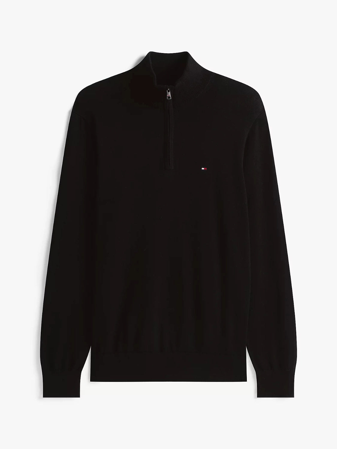 pull-camionneur-tommy-hilfiger-noir-homme-a-plat