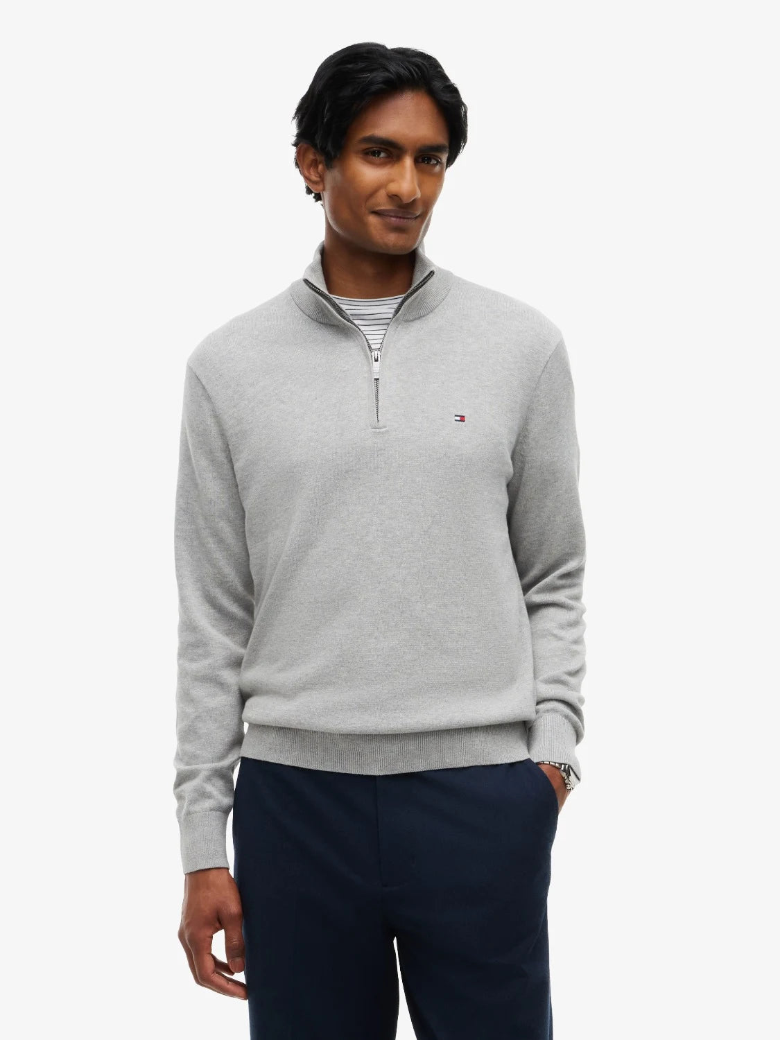 pull-camionneur-tommy-nhilfiger-gris-homme-MW0MW28049P01-face