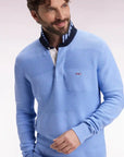 pull-col-polo-eden-park-bleu-homme-face-zoom