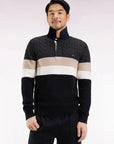 pull-col-polo-eden-park-gris-homme-face-zoom