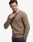 pull-col-v-eden-park-marron-homme-H26MAIPU0003MAC3-face-zoom