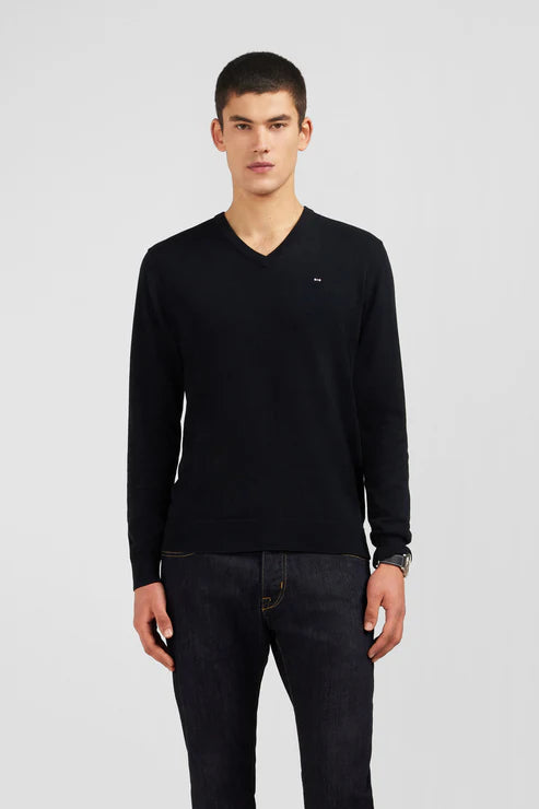 pull-eden-park-noir-homme-face