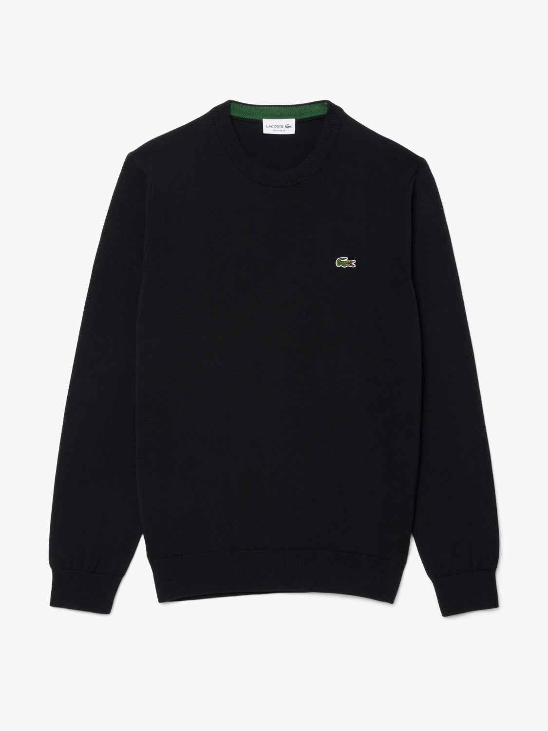 pull-lacoste-noir-homme-a-plat