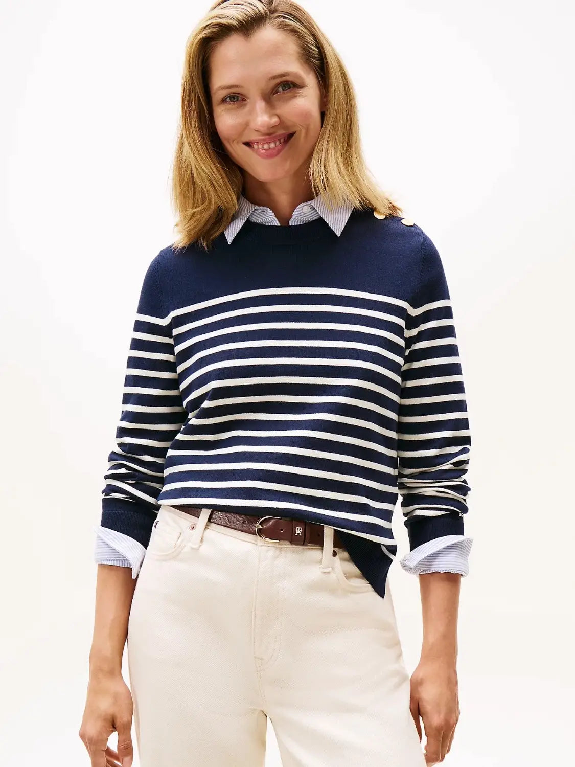 pull-mariniere-femme-tommy-hilfiger-marine-face