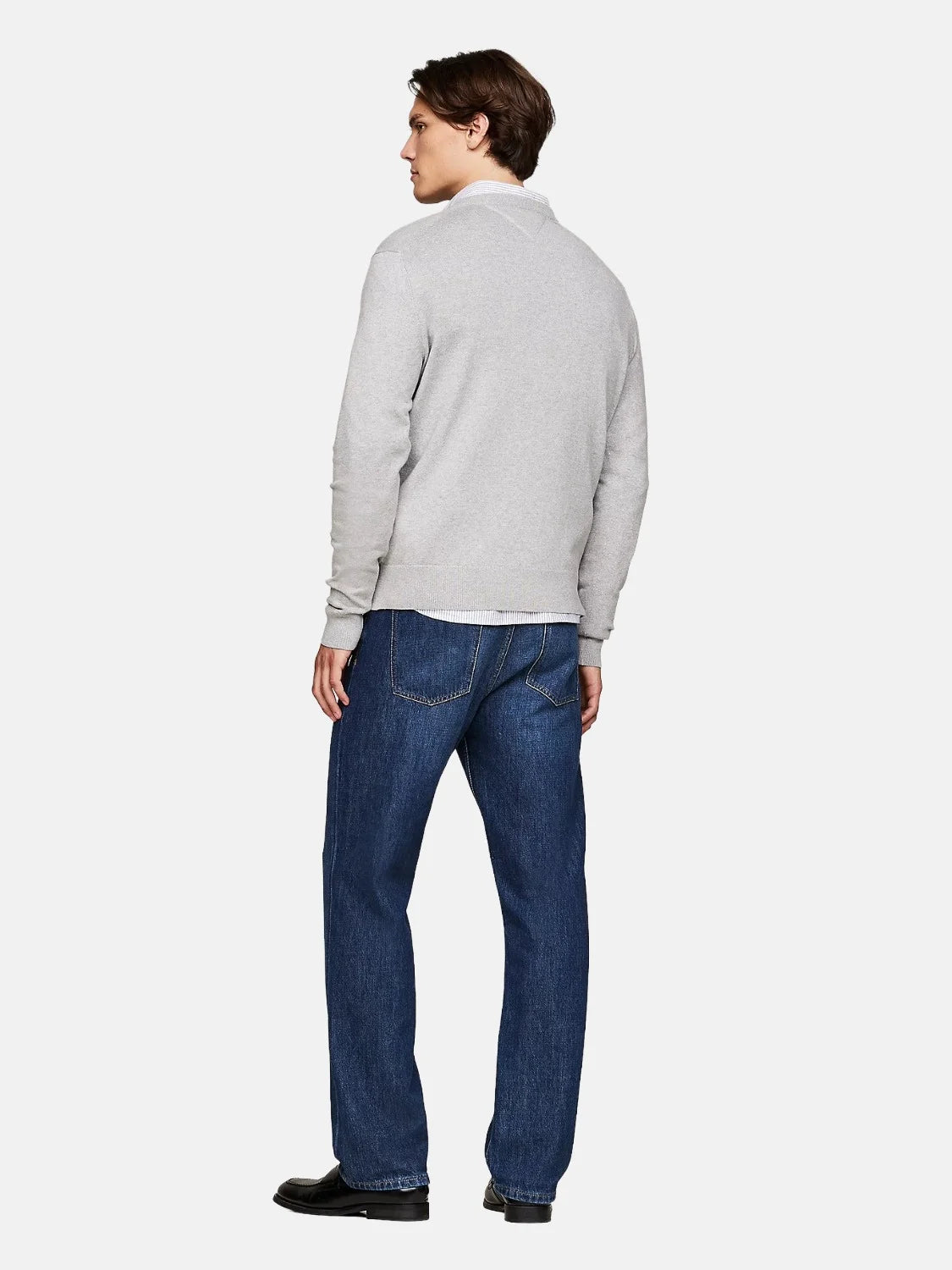 pull-tommy-hilfiger-gris-cachemire-homme-dos