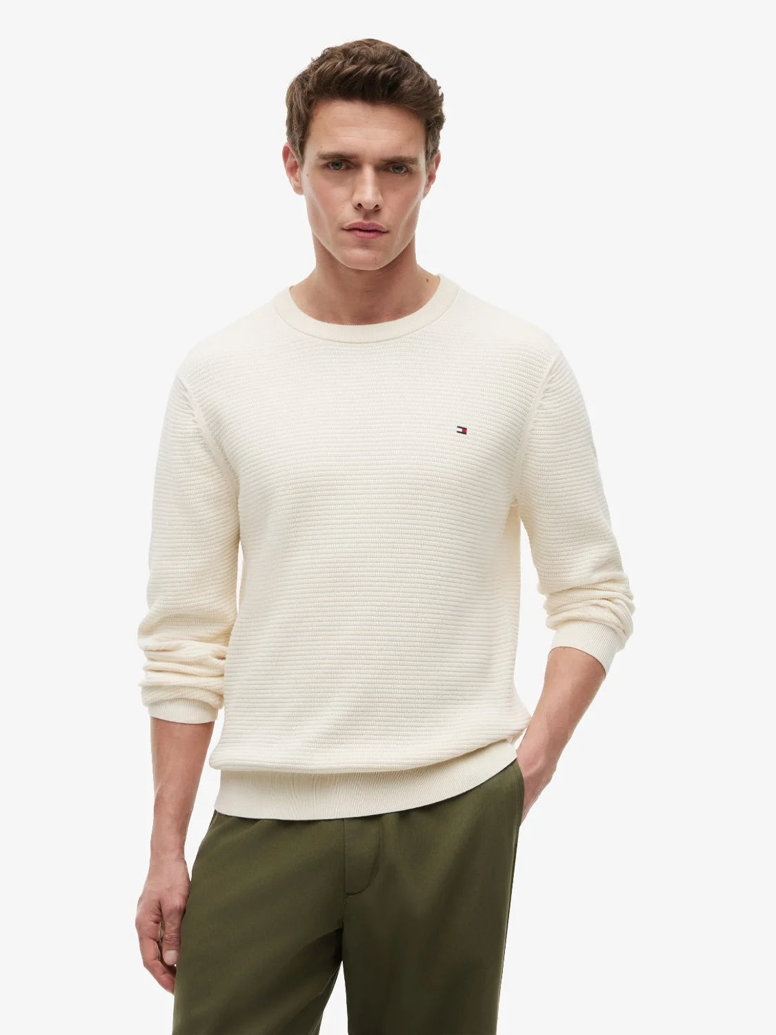 pull-tommy-hilfiger-homme-ecru-MW0MW42799Z00-face