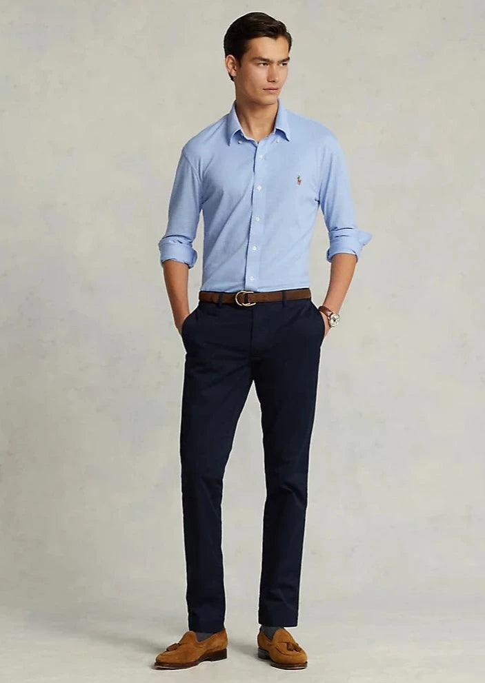 Pantalon chino Ralph Lauren marine - Georgespaul