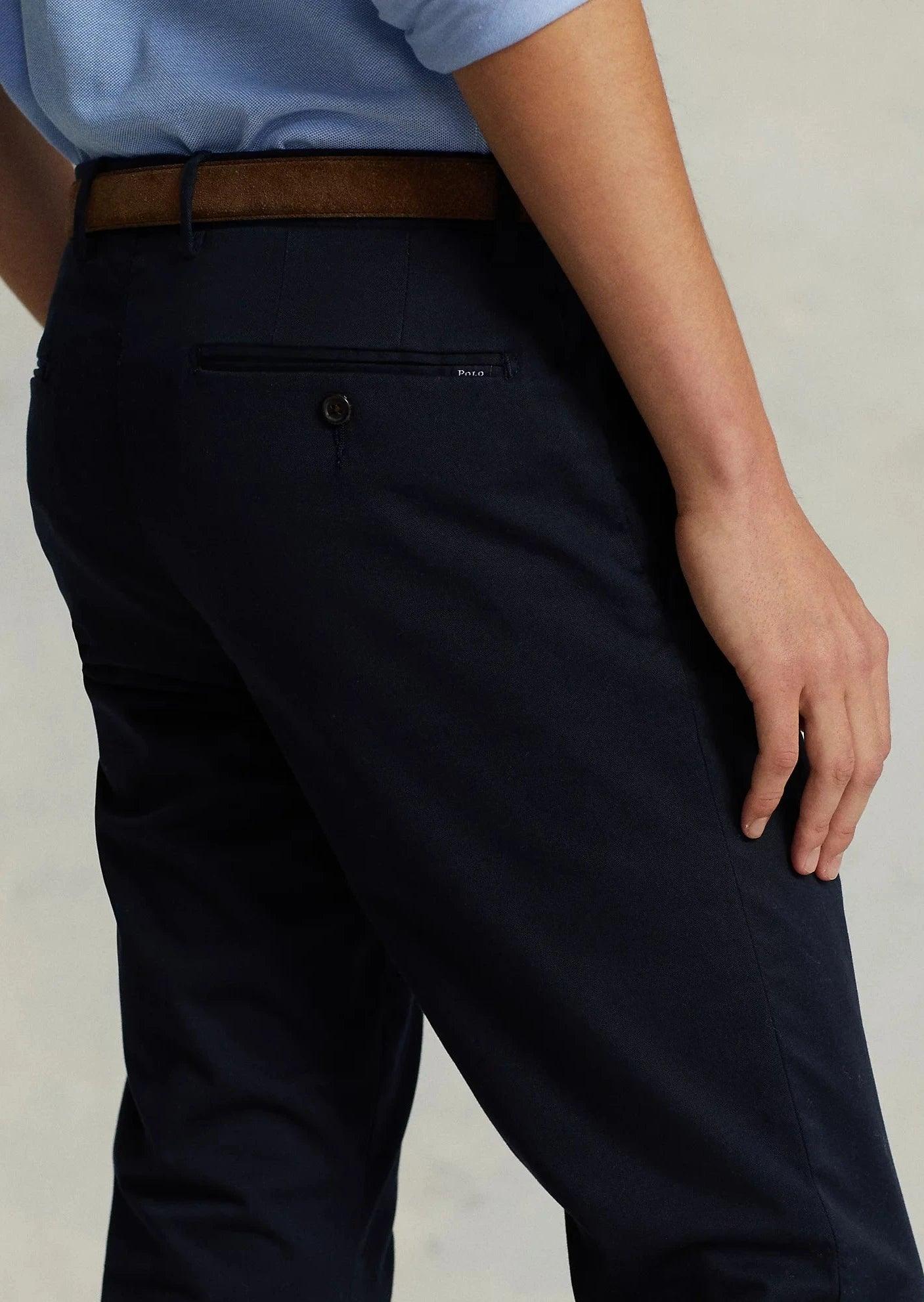 Pantalon chino Ralph Lauren marine - Georgespaul