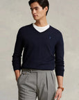 Pull homme Ralph Lauren marine | Georgespaul