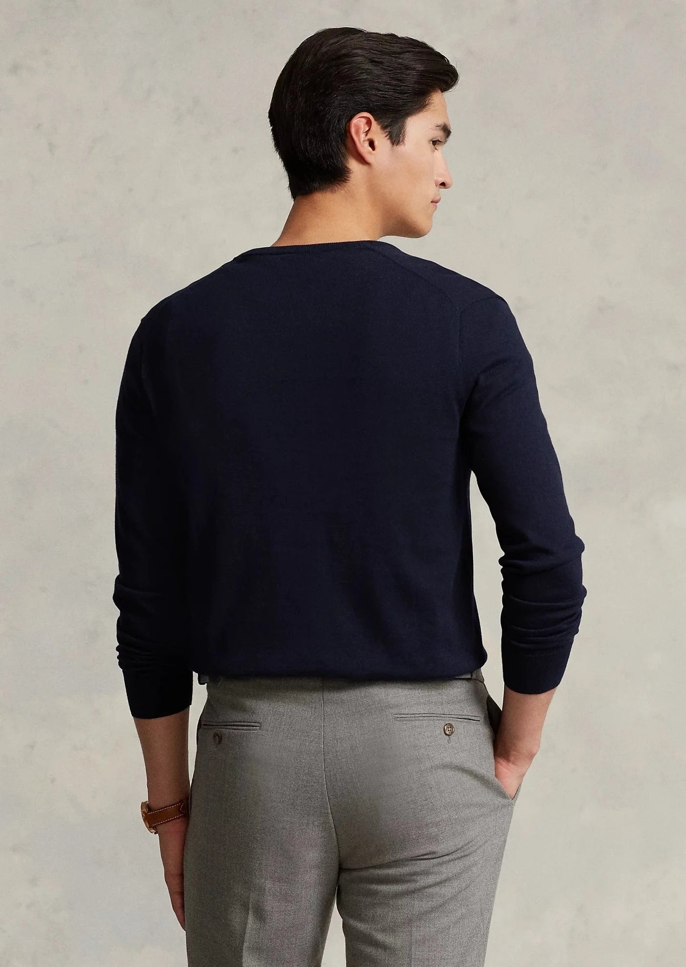 Pull homme Ralph Lauren marine | Georgespaul