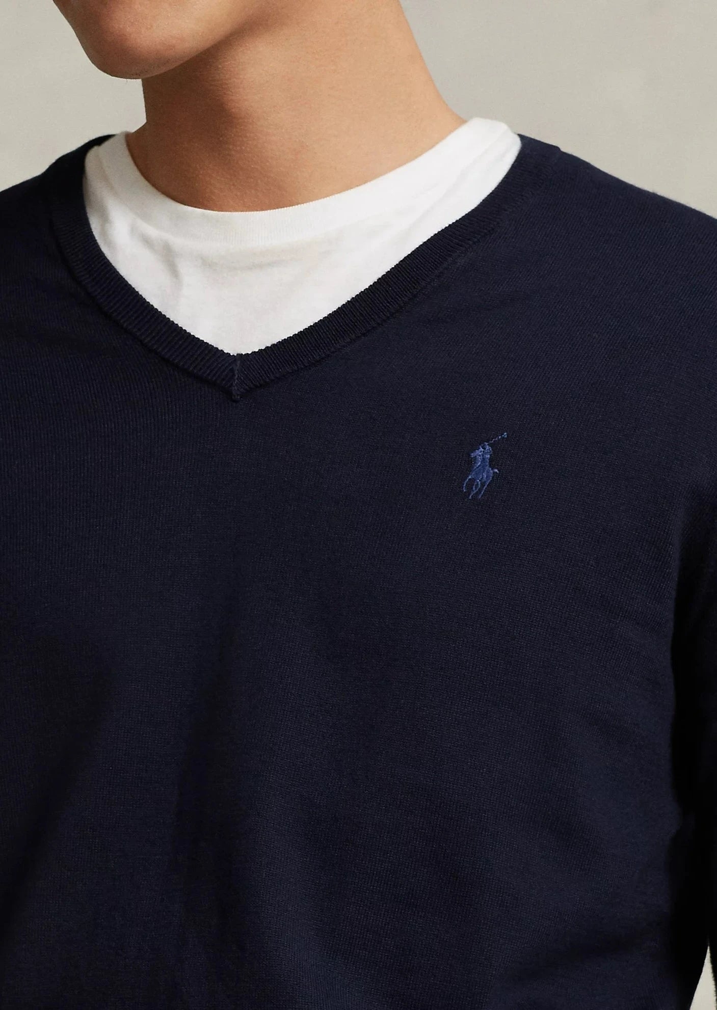 Pull homme Ralph Lauren marine | Georgespaul