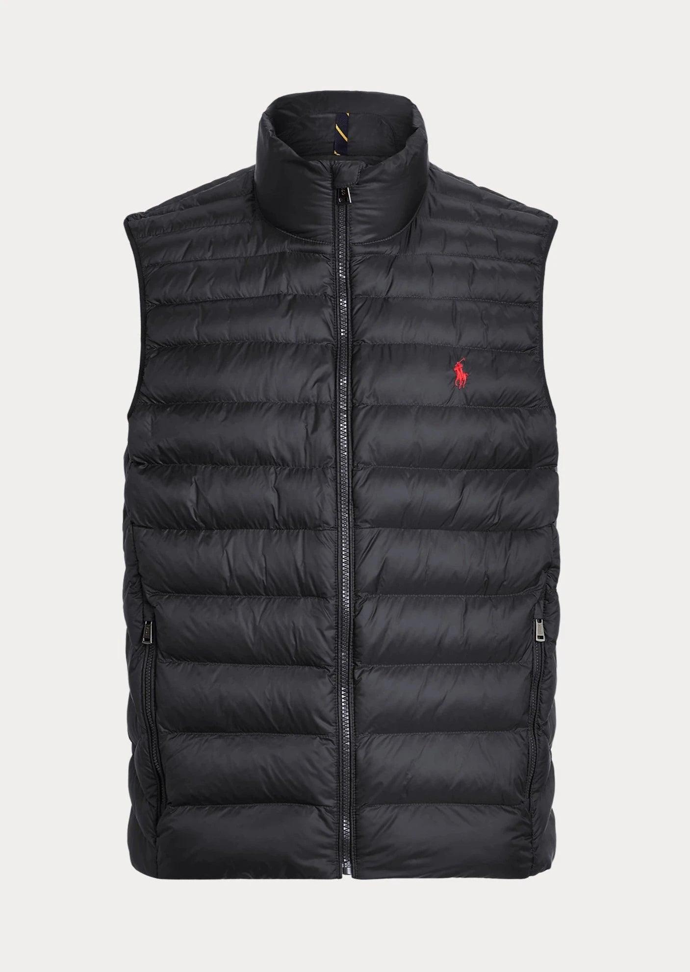 Doudoune sans manches Ralph Lauren noire - Georgespaul