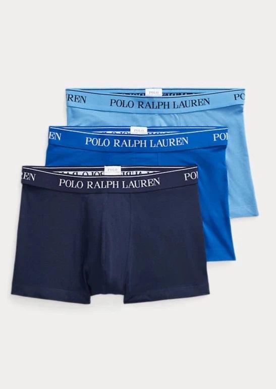 Lot de 3 boxers Ralph Lauren bleus - Georgespaul