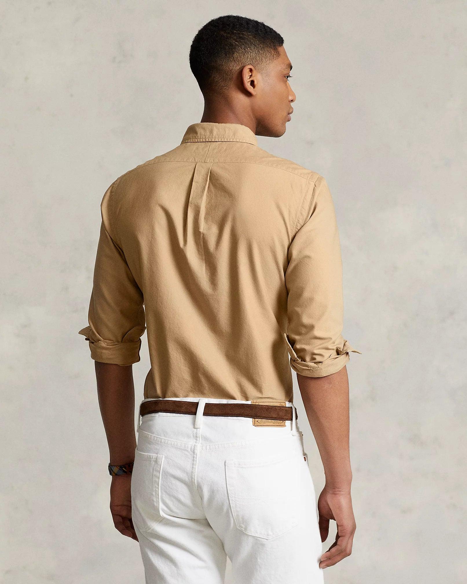 Chemise Ralph Lauren beige - Georgespaul