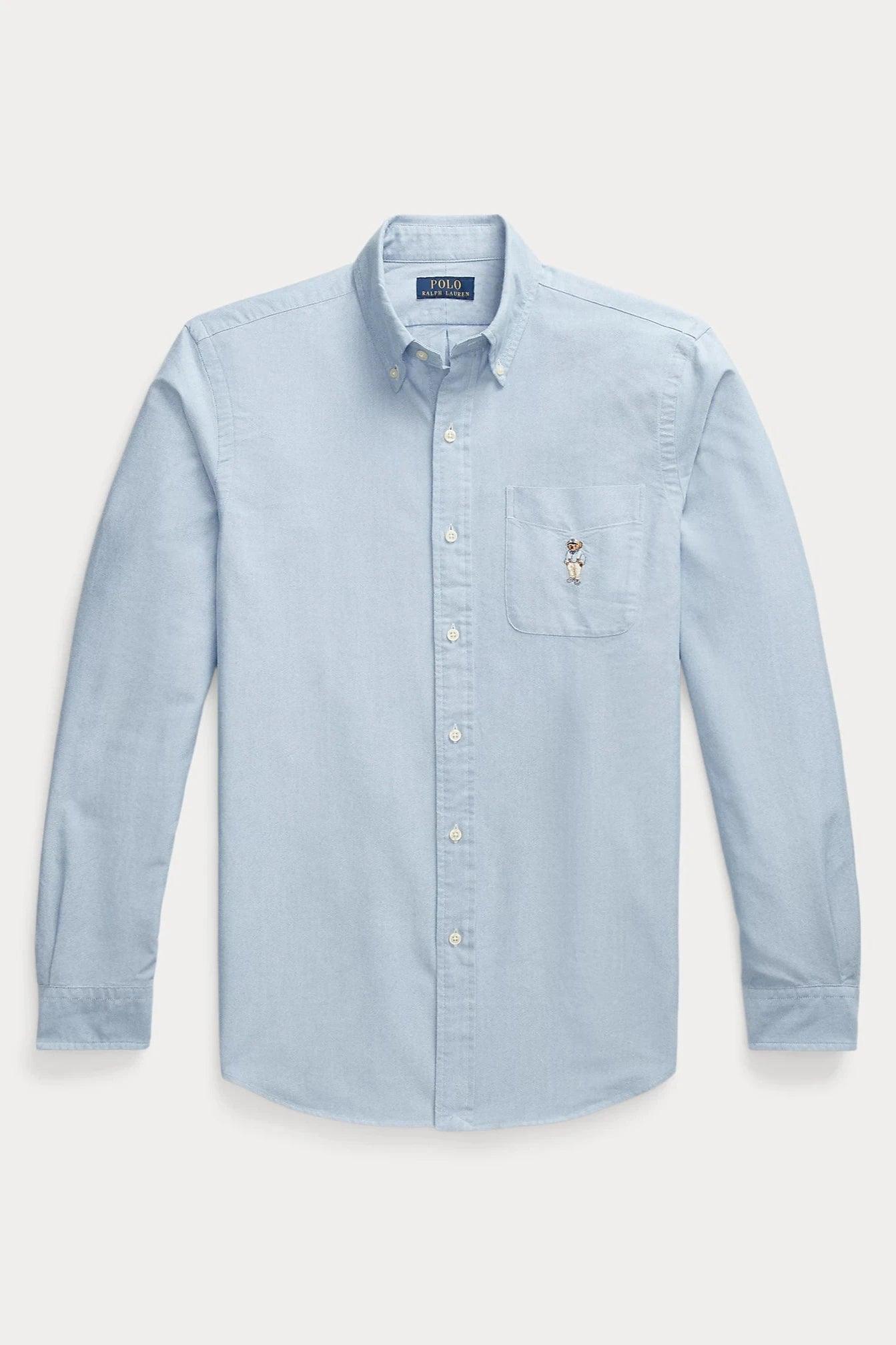 Chemise Ralph Lauren bleue - Georgespaul