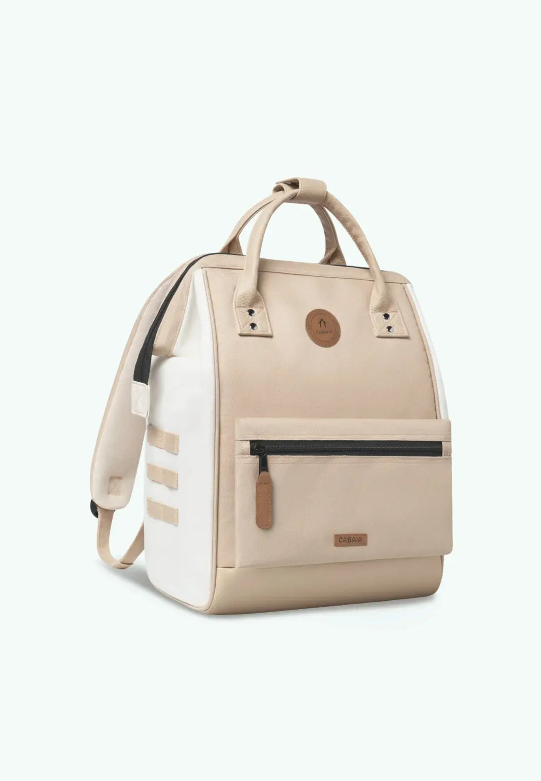 sac-a-dos-cabaia-medium-arcachon-beige-profil