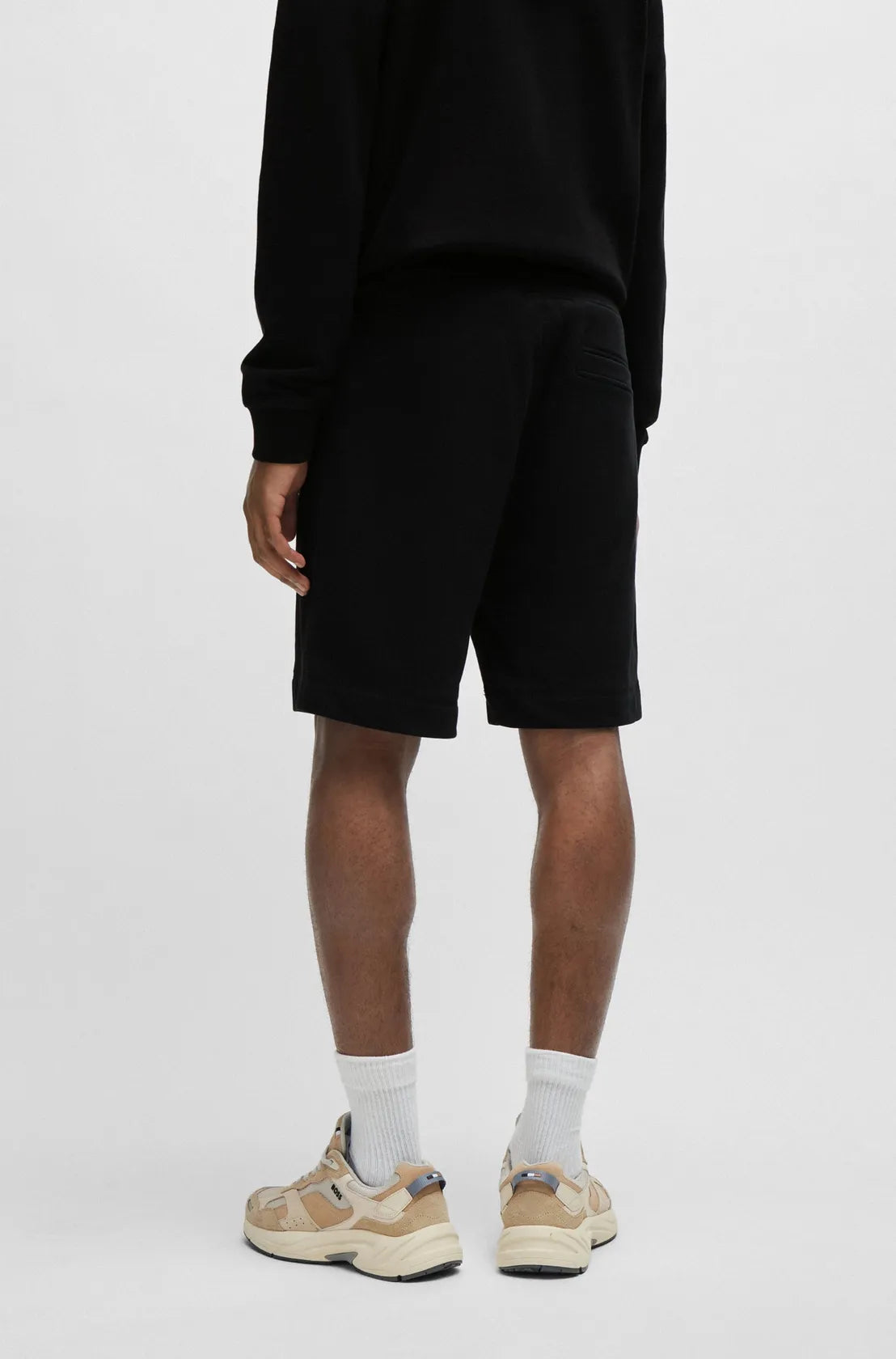 short-boss-homme-noir-dos
