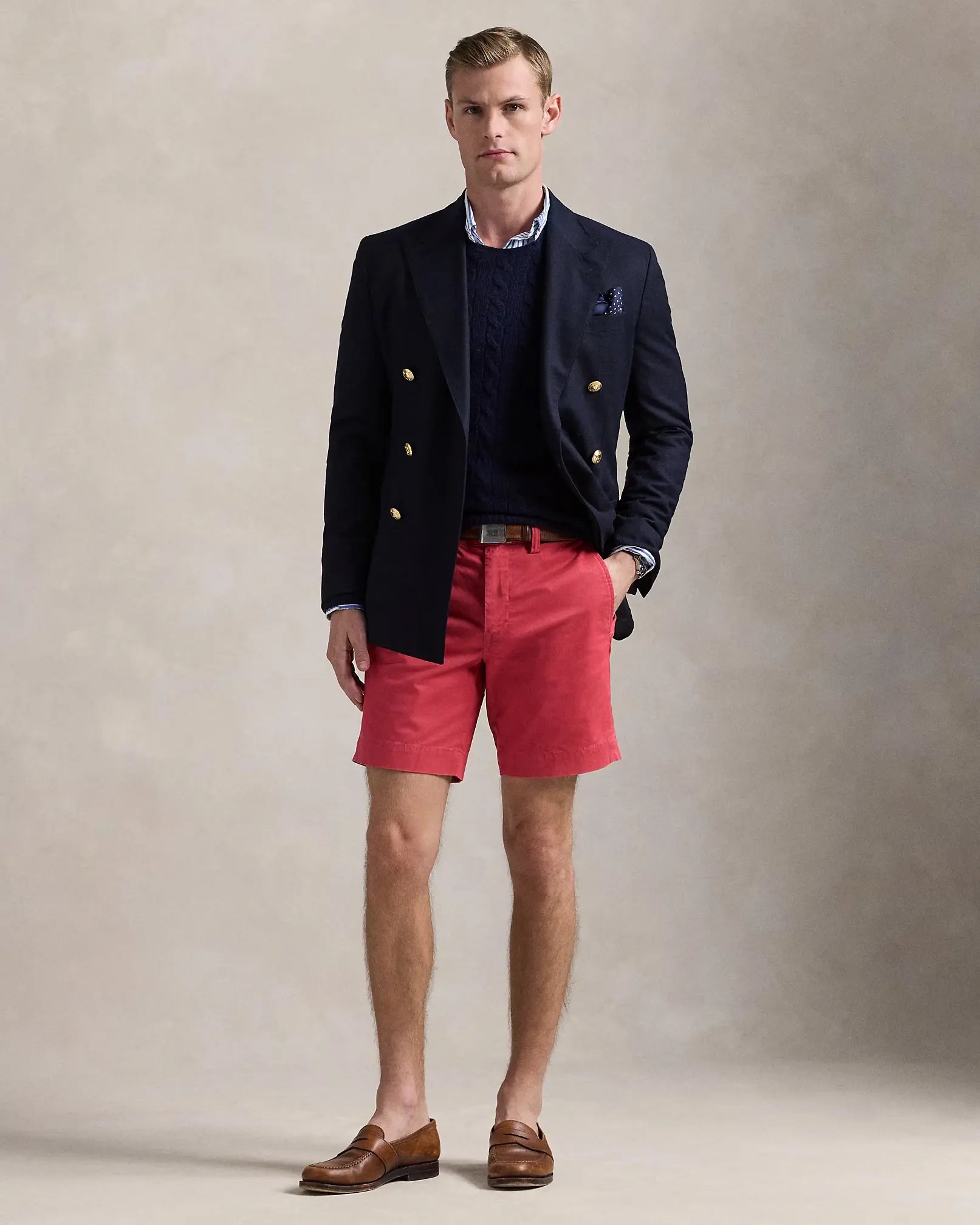 Bermuda Ralph Lauren rouge