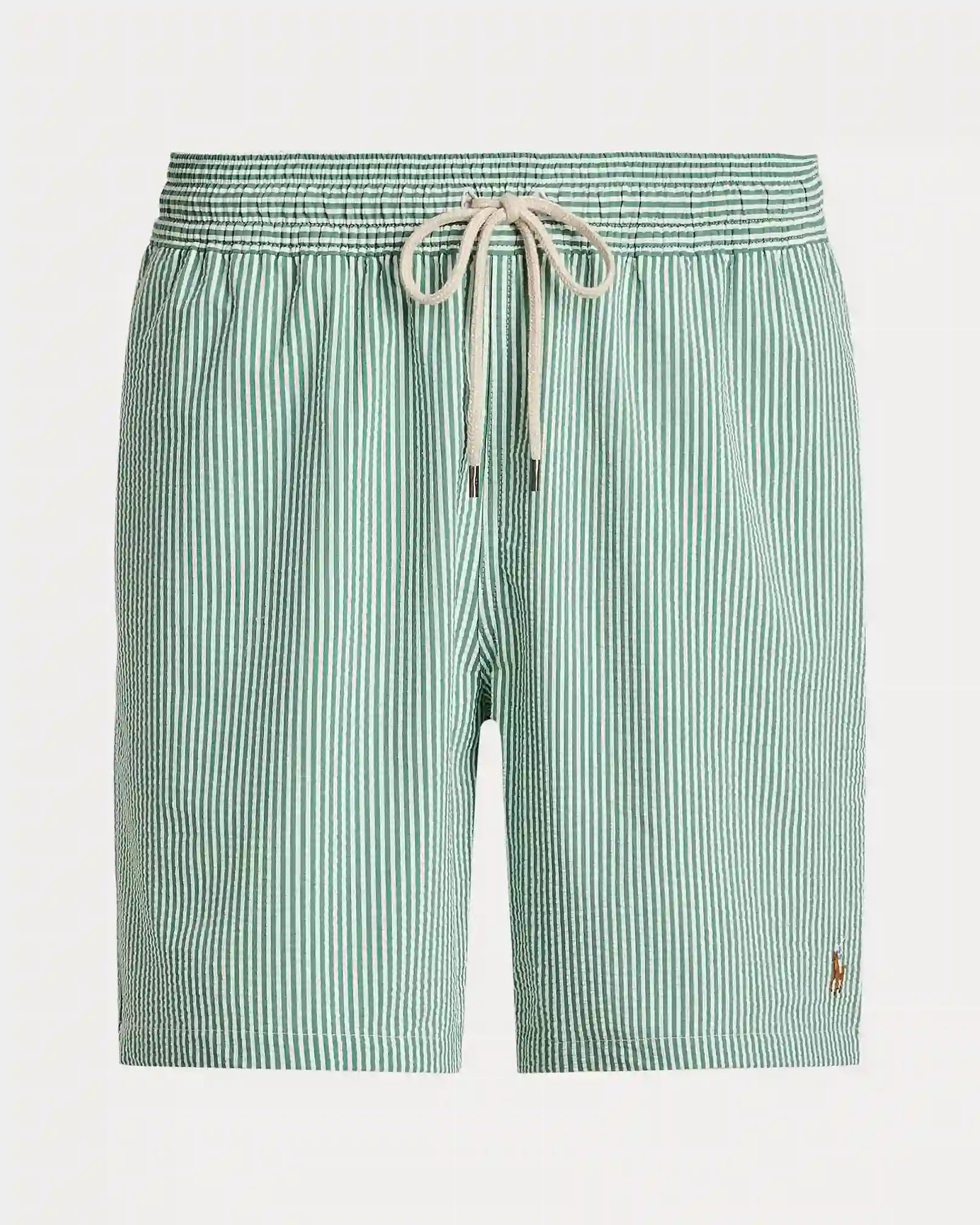 short-de-bain-raye-ralph-lauren-vert-homme-plat