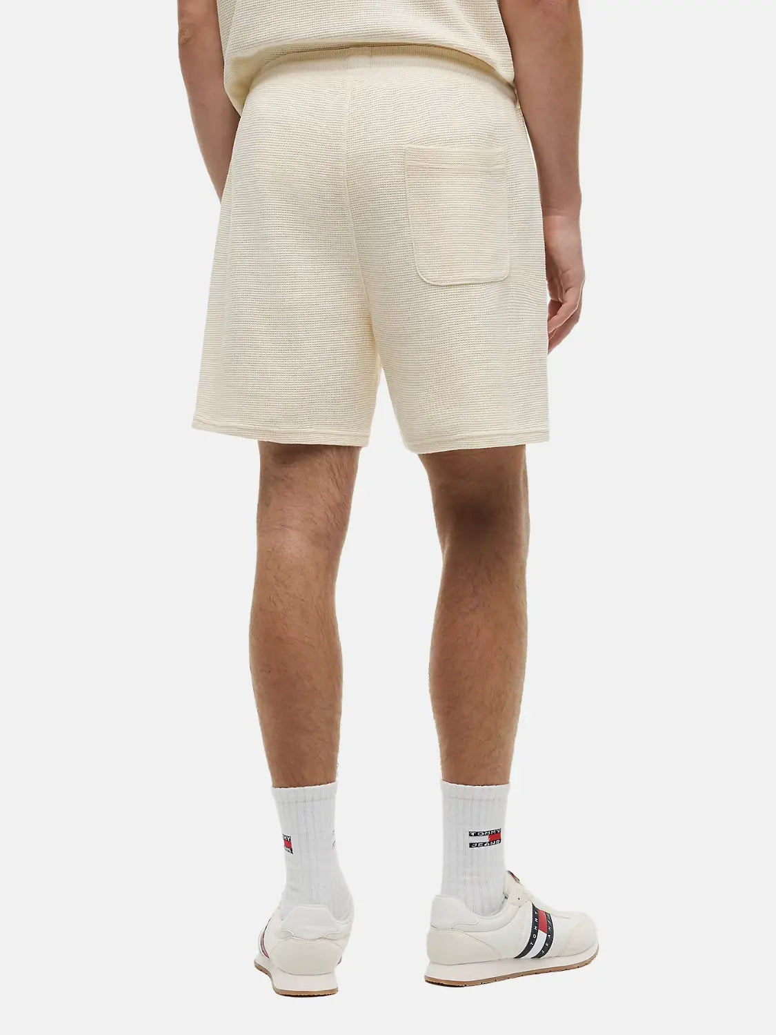 short-tommy-jeans-blanc-dos