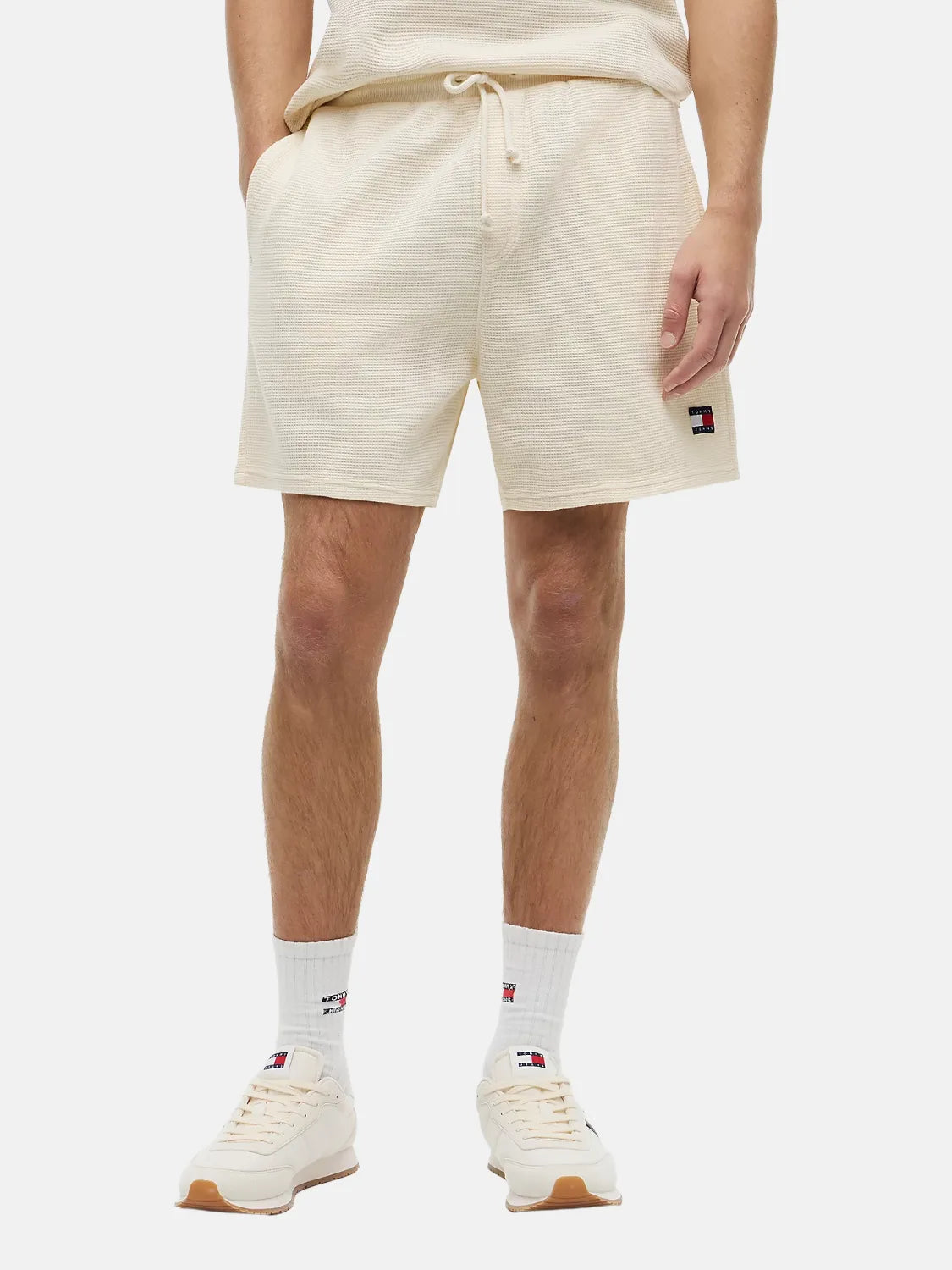 short-tommy-jeans-blanc-face