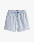 short-tommy-jeans-homme-bleu-a-plat