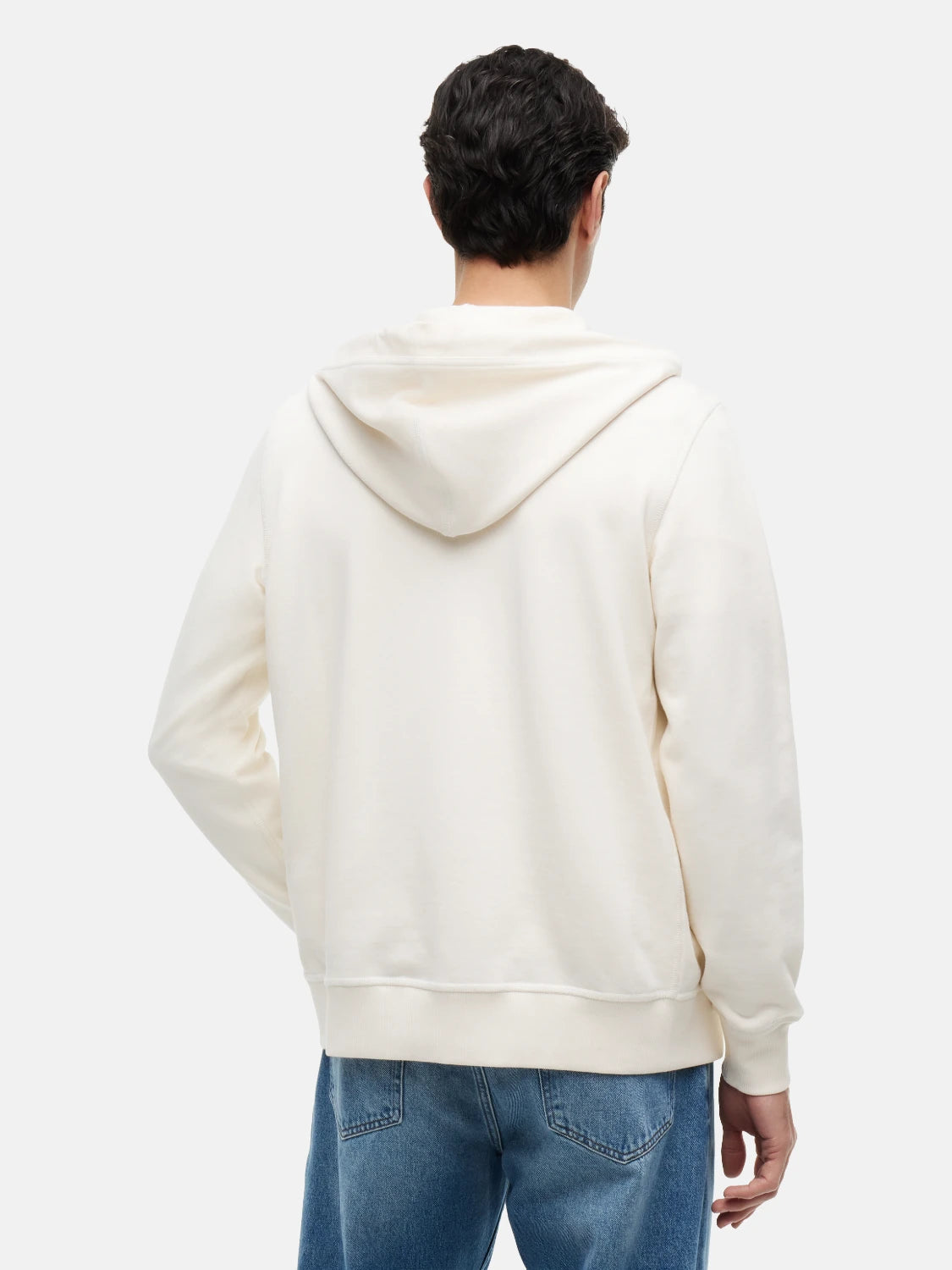 sweat-a-capuche-tommy-hilfiger-beige-dos