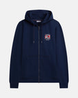 sweat-a-capuche-tommy-hilfiger-marine-a-plat